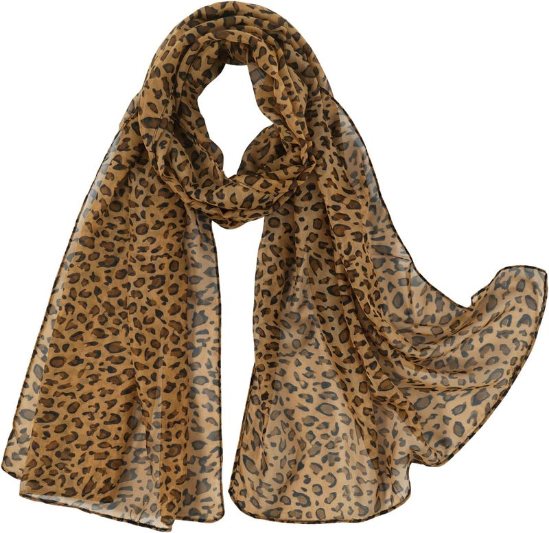 E-Clover Herebuy - Unique Women's Floral Scarves: Chiffon Flowers & Birds Printed Scarf - Image 1